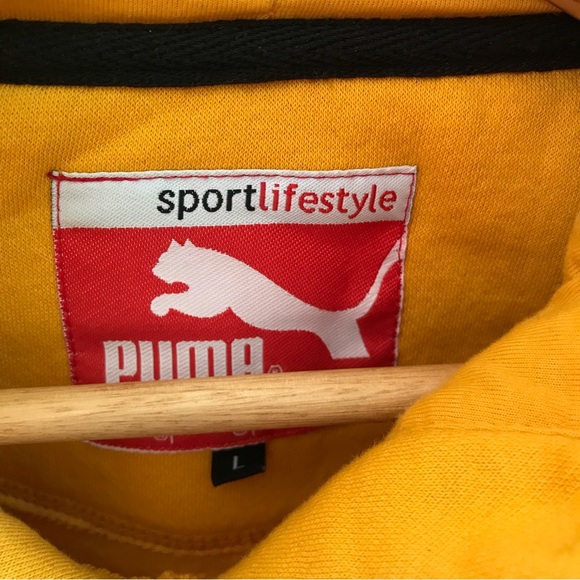 Puma yellow sweatshirt (M-L) - Picture 5 of 5